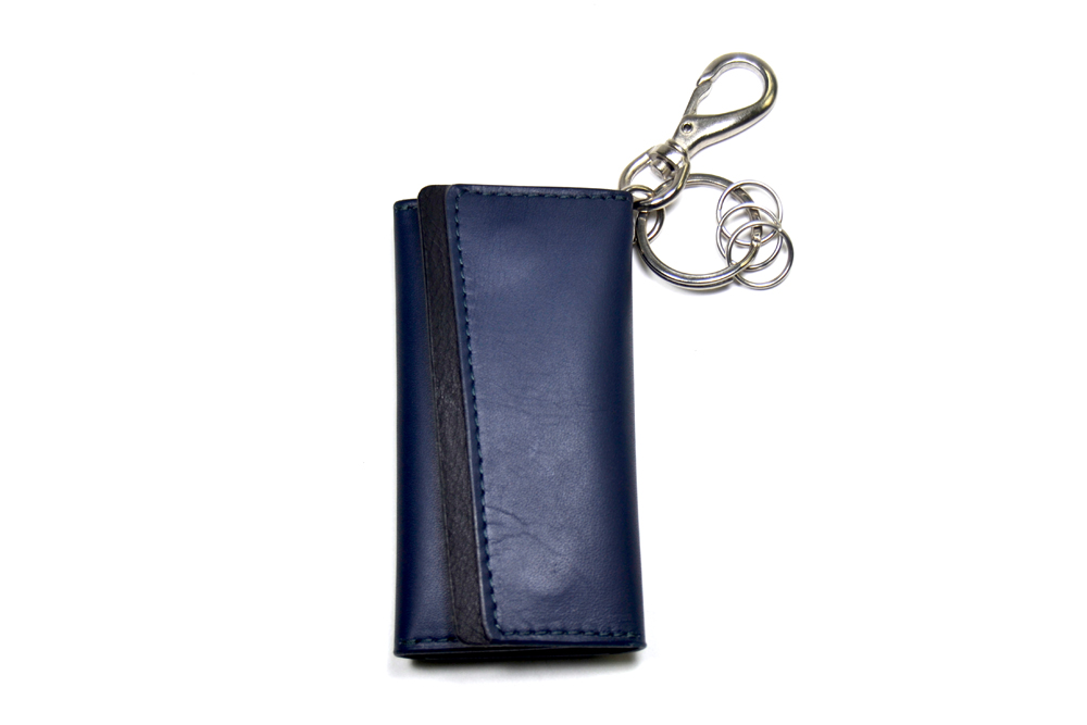 Arion Key Wallet Navy Blue