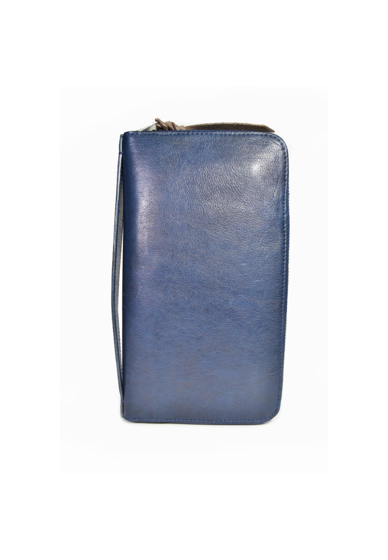 Calanta Passport Wallet Blue