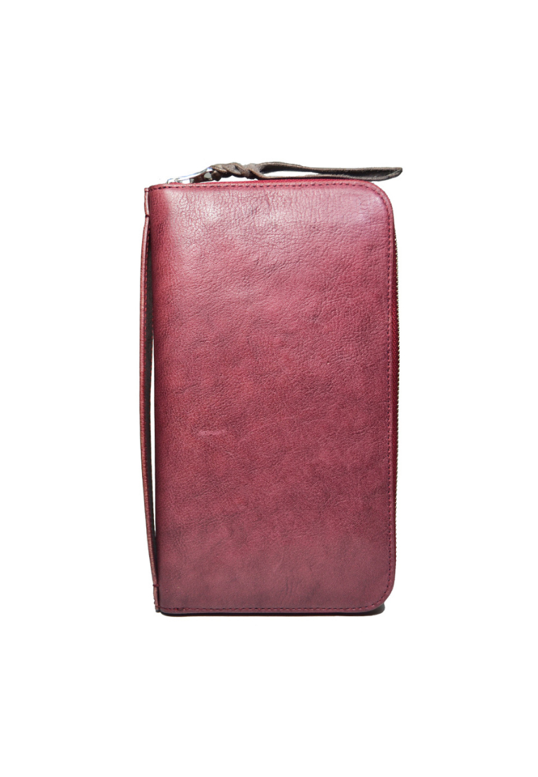 Calanta Passport Wallet Red