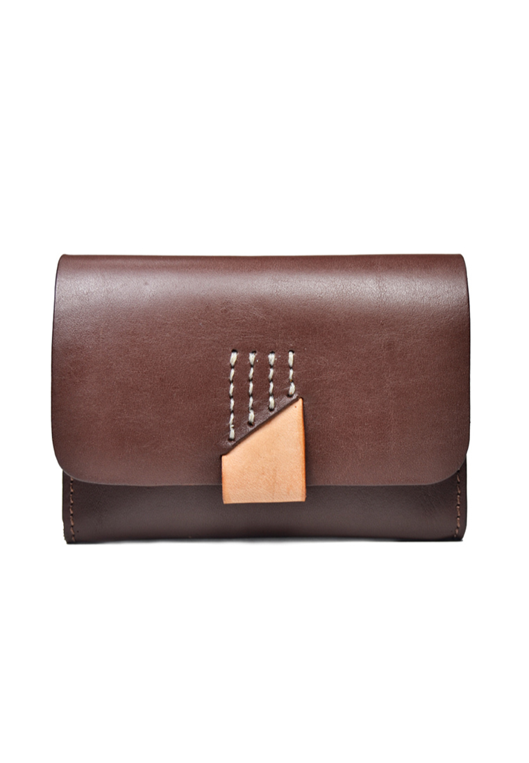 Lazaro Card Case Brown