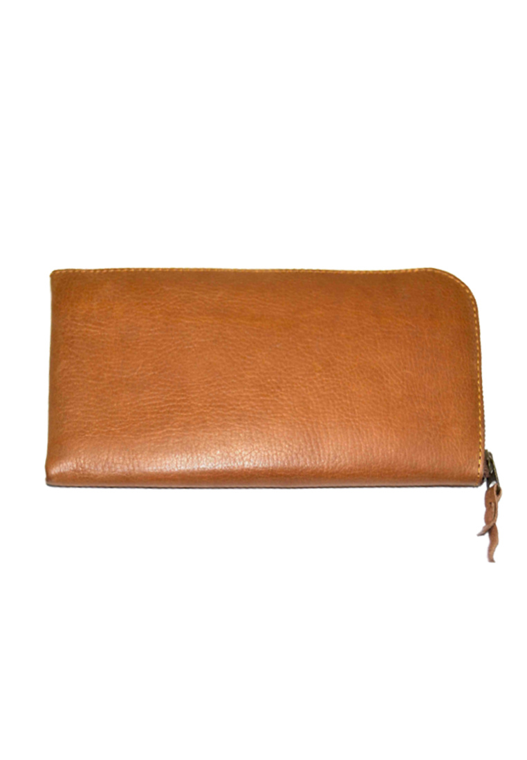 Tussel Long Wallet Brown