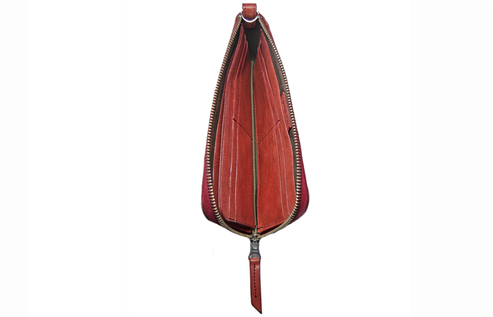 Bardon Long Wallet Red