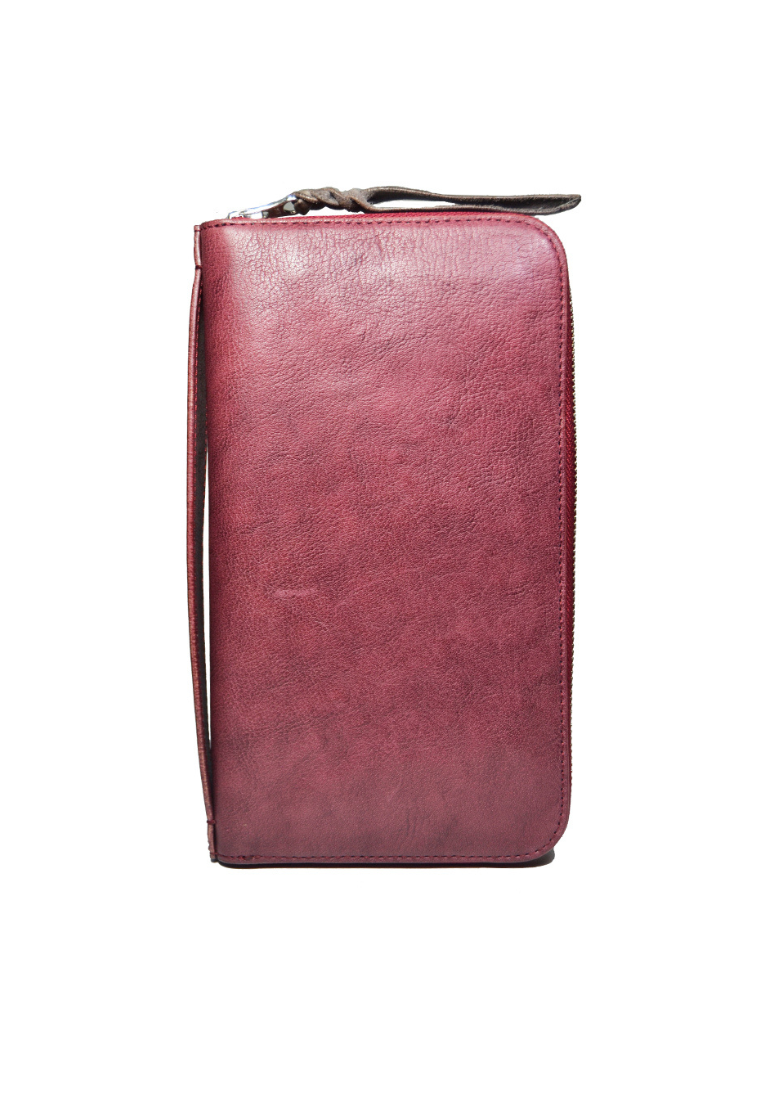 Calanta Passport Wallet Red