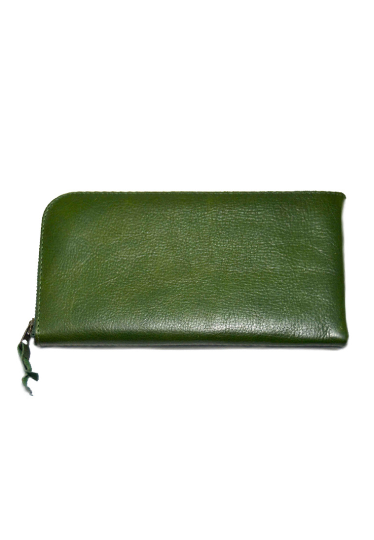 Tussel Long Wallet Green
