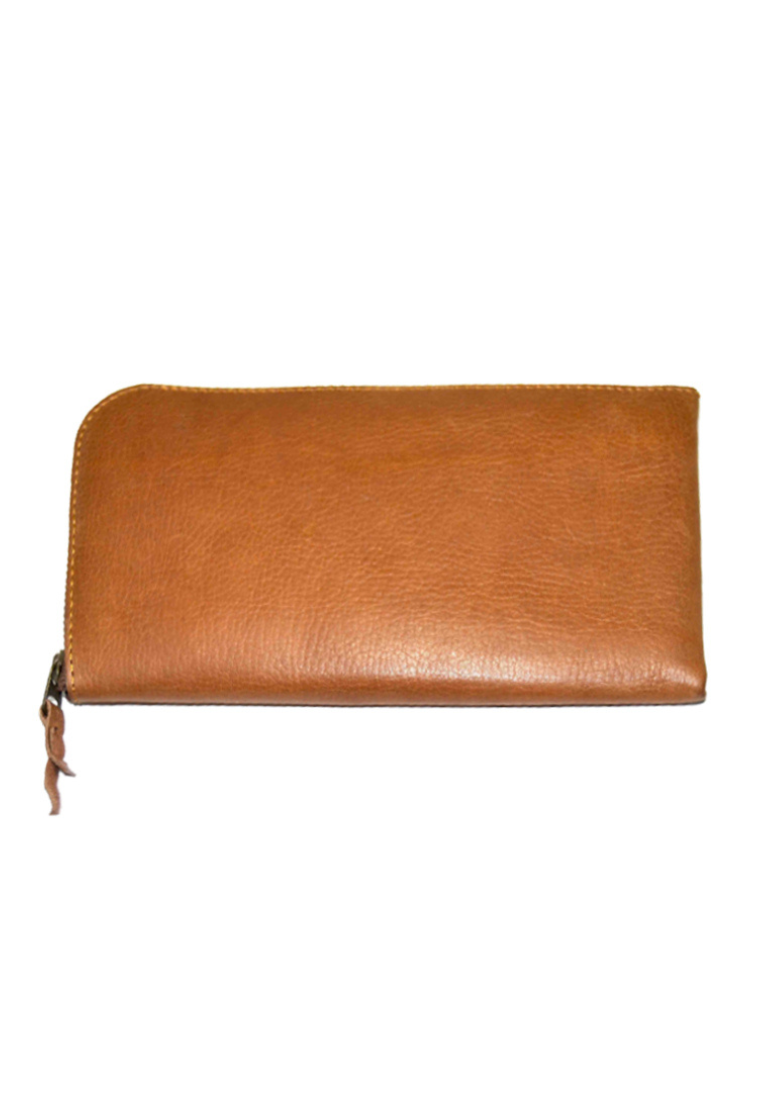 Tussel Long Wallet Brown