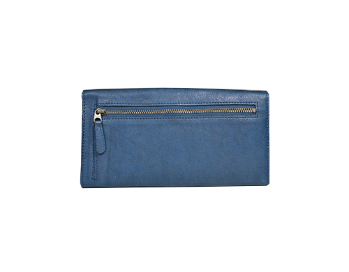 Glory Long Wallet Navy Blue