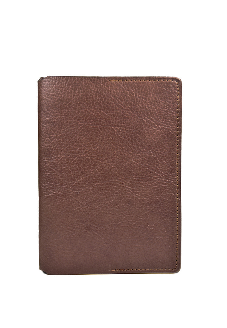 Brayatta Passport Wallet Dark Brown